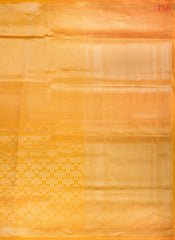 Amber Yellow Banaras Silk Saree