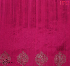 Royal Purple Banaras Jute Silk Saree