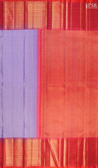 Lavender Kanchipuram Silk Saree