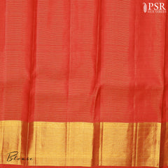 Chilli Red Kanchipuram Silk Saree