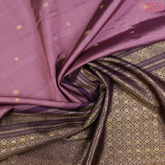 China Rose Kanchipuram Silk Saree