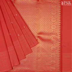 Red Kanchipuram Silk Saree