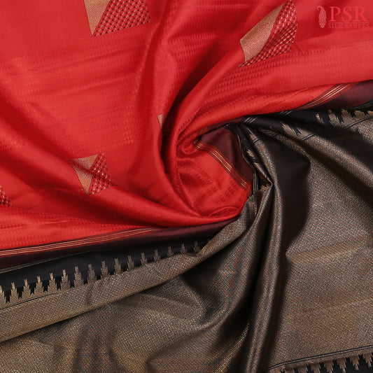 Red Kanchipuram Silk Saree