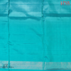 Bright Olive & Dull Pink Soft Silk Saree