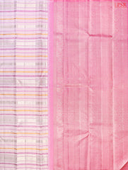 Pale Lilac Pink Kanchipuram Silk Saree