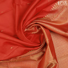 Red Kanchipuram Silk Saree