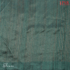 Shades Of Mint Banaras Jute Silk Saree