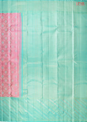 Pink Kanchipuram Silk Saree