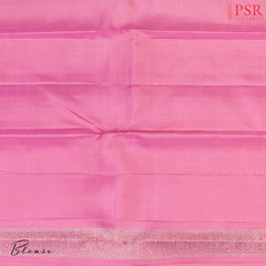 Pale Lilac Pink Kanchipuram Silk Saree