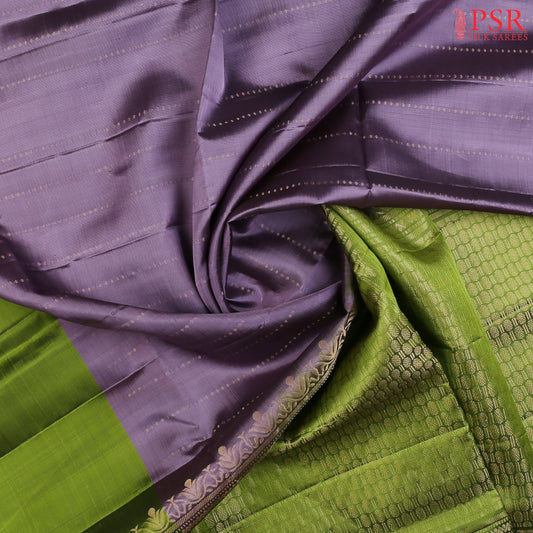 Amethyst Smoke Soft Silk Mix Saree