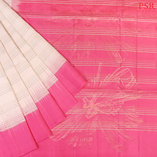 Light Beige Soft Silk Saree