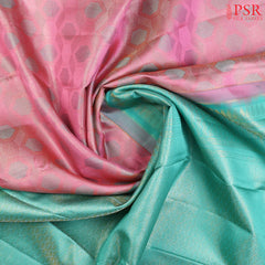 Pink Kanchipuram Silk Saree