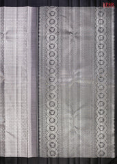 Grey Kanchipuram Silk Saree