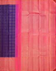 Persian Indigo Kanchipuram Silk Saree