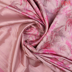 Primrose Pink Pashmina Tissue Silk Saree