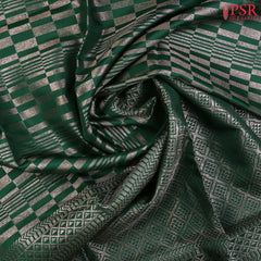 Dark Green Soft Silk Saree