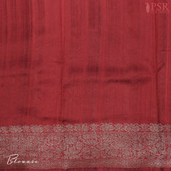 Black Banaras Jute Silk Saree