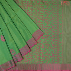 Chateau Green Soft Silk Saree