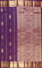 Violet Fancy Kanchipuram Silk Saree