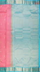 Light Pink Fancy Kanchipuram Silk Saree