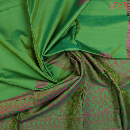 Chateau Green Soft Silk Saree