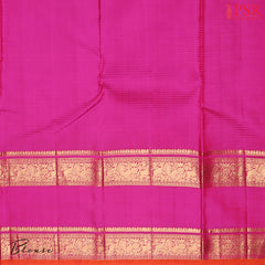 Tuscany Yellow Kanchipuram Silk Saree