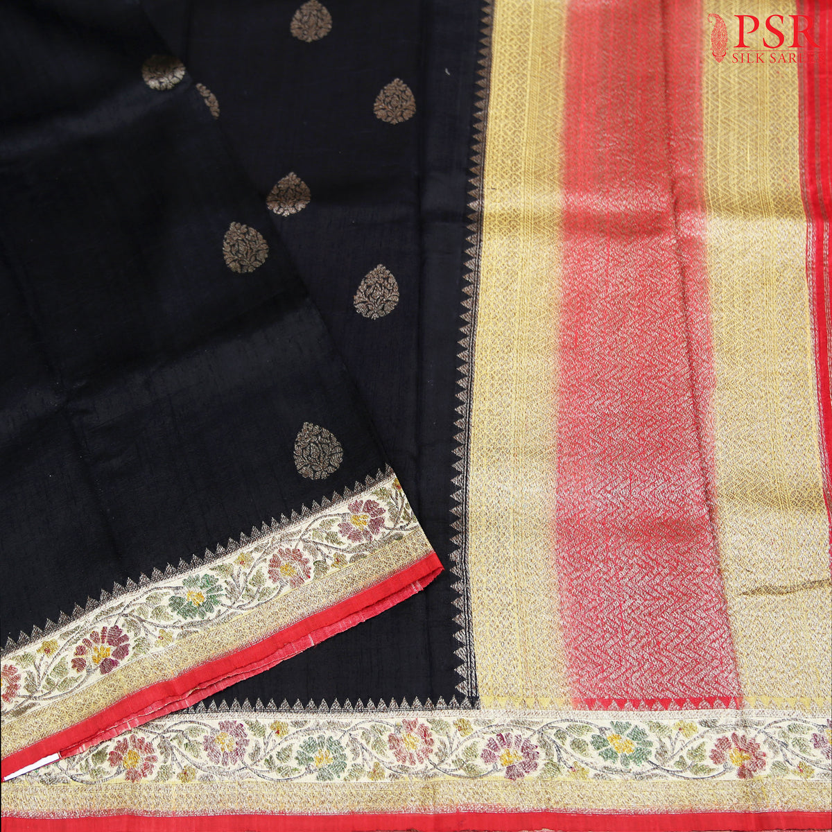 Banaras Silk - Black