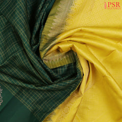 Dark Green Soft Silk Saree