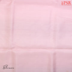 Pastel Pink Hues Organza Saree