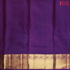 Violet Fancy Kanchipuram Silk Saree