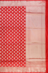 Red Banarasi Silk