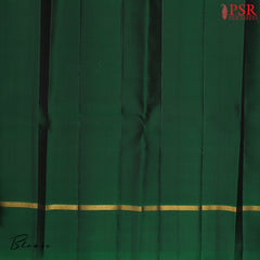 Dark Olive Mustard Kanchipuram Silk Saree