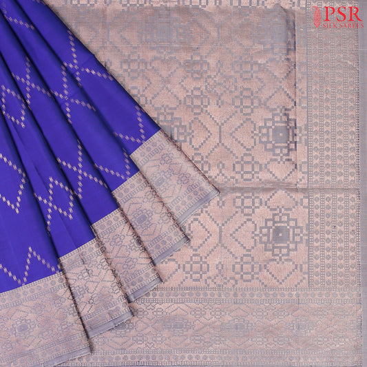 Royal Blue Soft Silk Saree