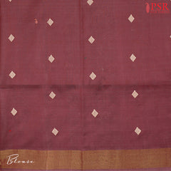 Maroon Kadhi Tussar Silk Saree