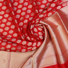 Red Banarasi Silk