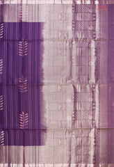 Tacao Violet Soft Silk Saree