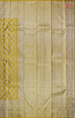 Olive Mustard Kanchipuram Silk Saree