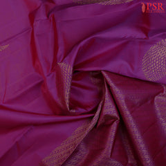 Magenta Purple Kanchipuram Silk Saree