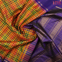 Multicolor Kanchipuram Silk Saree