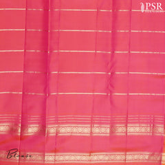 Fiery Pink Fancy Kanchipuram Silk Saree