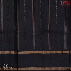 Dark Green Kanchipuram Silk Saree