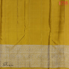 Olive Mustard Kanchipuram Silk Saree