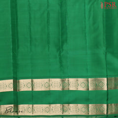 Chartreuse Green Fancy Kanchipuram Silk Saree