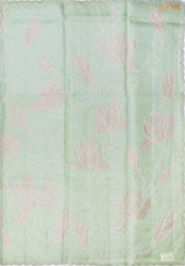 Romaine Green Organza Saree