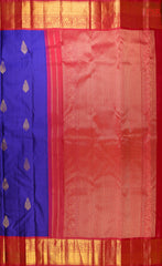 Royal Blue Fancy Kanchi Silk Saree