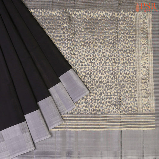 Black Soft Silk Saree