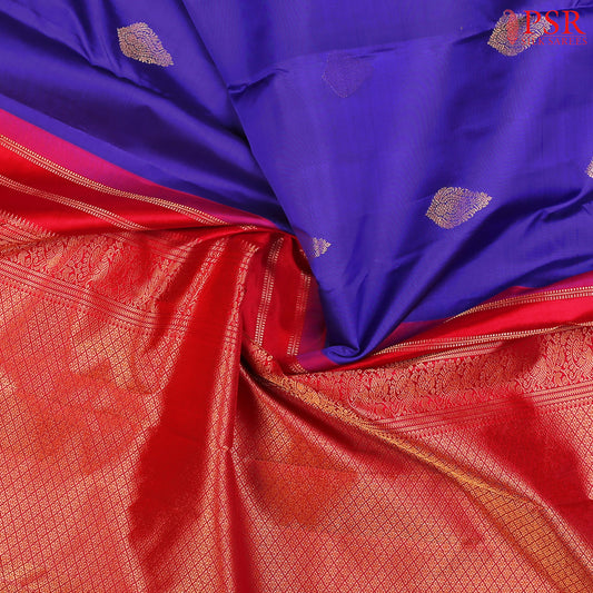 Royal Blue Fancy Kanchi Silk Saree