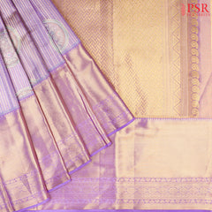 Iris Lavender Kanchipuram Silk Saree