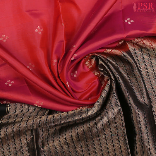 Crimson Soft Silk Saree