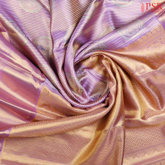 Iris Lavender Kanchipuram Silk Saree